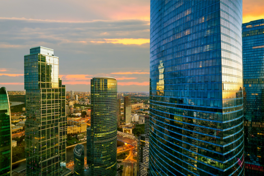 Москва. Смотровая площадка «Panorama Москвы 360°» в «МОСКВА-СИТИ»
